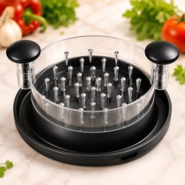 Chicken Shredder Tool for Meat & Vegetables – Large Non-Slip Rotating Design for Easy Home Meal Prep