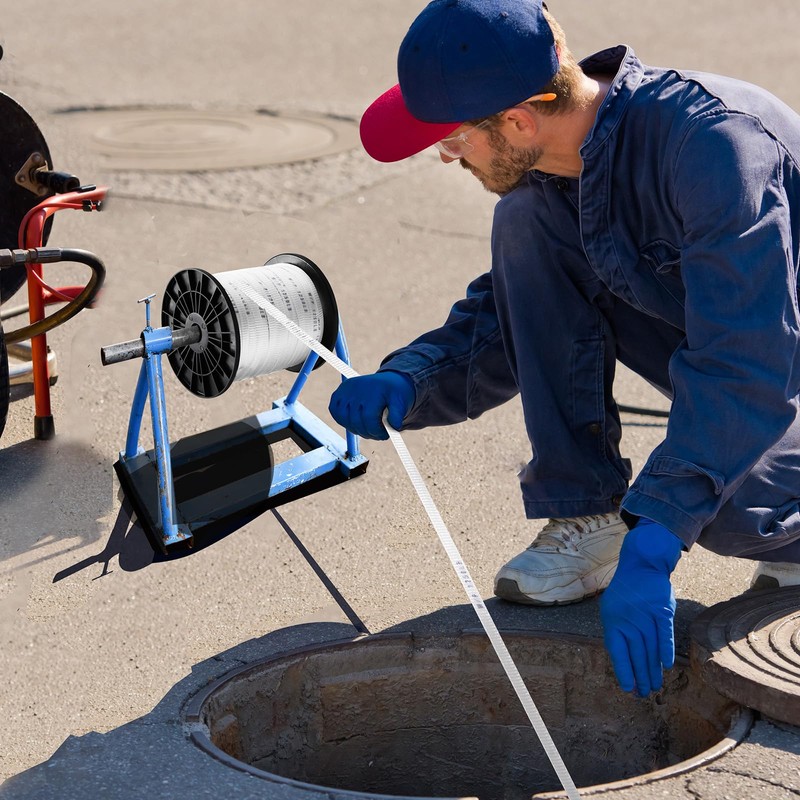 VEVOR Polyester Pull Tape, 1/2" x 528' Mule Tape Flat