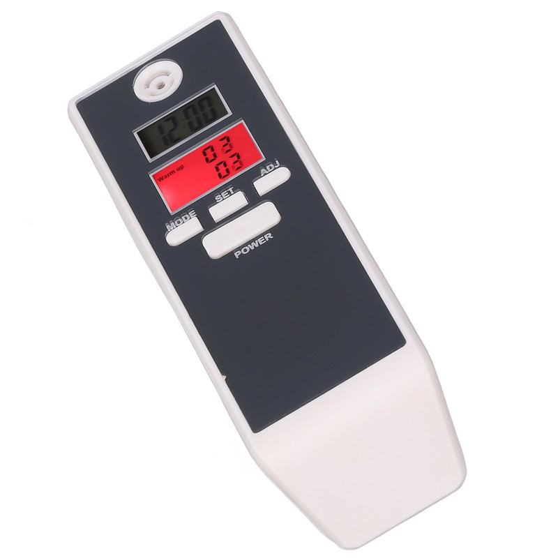 Breath Tester Digital Drunk Meter Dual LCD Display with Audio