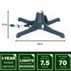 Fraser Hill Farm 360-Degree Rotating Tree Stand for Up to