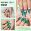 Polvo De Inmersión Verde Brillante 28 Días Arte De Uñas