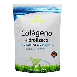 Vidanat Colágeno Hidrolizado Puro con Vitamina C y Magnesio - 300 g
