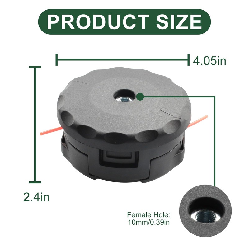 Weed Eater Head SRM-225 Fits Most Echo Weed Eater, Trimmer