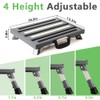 GarfatolRv Aluminum RV Steps, 4-Level Adjustable Folding Step Stool with