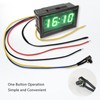 Car Smart Digital Thermometer 3 in 1 Nightlight LED Digital