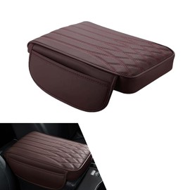 Car Middle Console Cover, Car Arm Rest Cover Pad with 2 Storage Pocket