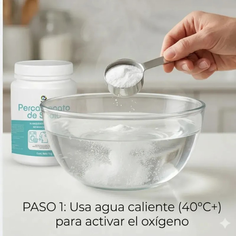 Percarbonato 1 Kg Lavanderia Nuneth Oxígeno Activo