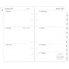 newestor 2026 Weekly Planner Insert Personal A6, 1 Week on