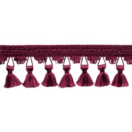 DÉCOPRO (TM) Basic Trim Collection, Style# TFC0225, Color# E10 - Dark Wine Red [5 Yards]