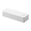 Yamazaki 1869 Incense Storage Case, White, Main Unit: W 7.9