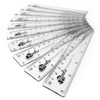 Monster Stationery - 6 Inch / 15cm Transparent Rulers -