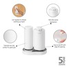 Brabantia - SinkStyle Soap Dispenser Set with 2 Stylish Dispensers