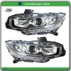 munirater Fit For 2016-2020 Honda Civic Headlight Left + Right