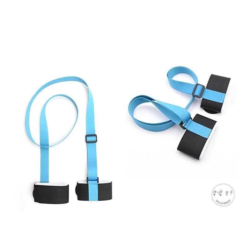 SOUANNOR Adjustable Ski Strap Multi Function Pink and Blue Available