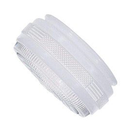 8-Inch Replacement Drum Glass Shade -7-7/8-Inch Fitter Opening