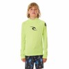 Rip Curl Boys' Brand Wave UPF 50 Long Sleeve Rashguard,