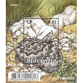 Prophila Collection Slovenia Block51 (complete edition) Mint NH 2010 Snakes (Stamps for Collectors) Amphibians / Reptiles / Saurs