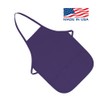 Purple Kids Apron, Extra Large, Poly/Cotton Twill Fabric