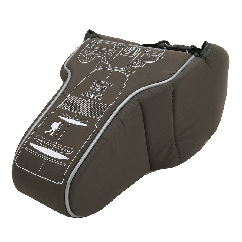 Outdoor Nylon Waterproof Anticollision Bag for SLR Telephoto Lens Mirrorless