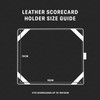 TORRO Golf Scorecard Holder – Genuine Leather Golf Score Card