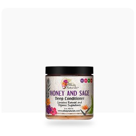 Alikay Naturals Honey and Sage Deep Conditioner Natural Honey, Babassu and Sage 16 Ounce