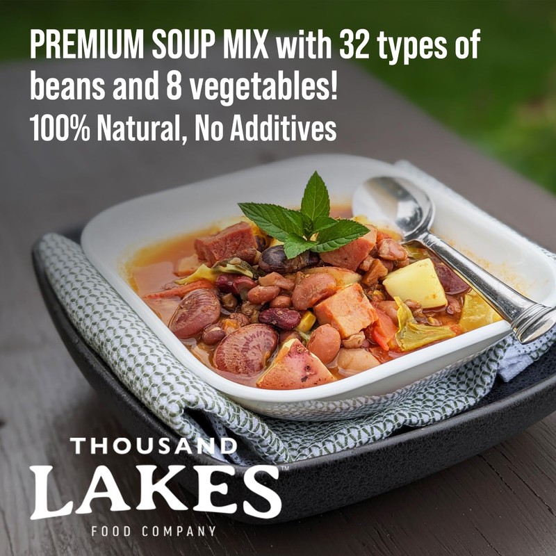 Thousand Lakes 32 Bean and 8 Vegetable Dry Soup Mix
