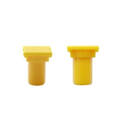 Peg Dots (yellow, 40 pcs) for Labeling Sockets (SAE/metric) - Accessory for ORGANIZER GENIE Pegboards to Label Sockets for size/standard