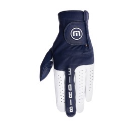 Travis Matthew Men's Left Hand Gloves (Grip, Brand Logo) / Golf / 1MAA237 Total Eclipse M (8.7 - 9.1 inches (22 - 23 cm), Total Eclipse