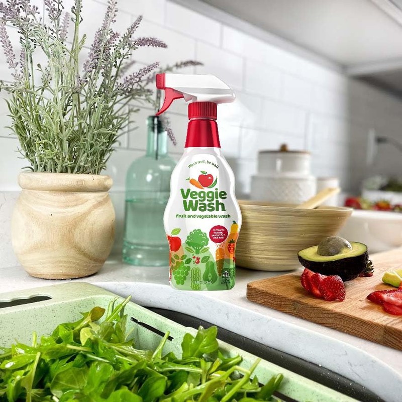 Veggie Wash Fruit & Vegetable Wash, Produce Wash and Cleaner,