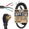 Cablectric 4 Prong Range Power Cord 8 ft - 50