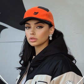 CLAPE Short Brim Baseball Cap, Winter Fleece Warm Unstructured 5 Panel Hat for Women Men Casual Umpire Trucker Dad Hats