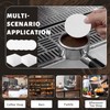 LPZMPZ Pack of 500 Filter Paper Coffee Filters Round Unbleached