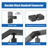 BLIKA 2 Pack Vertical Pivot Connectors with Screws, 180° Adjustable
