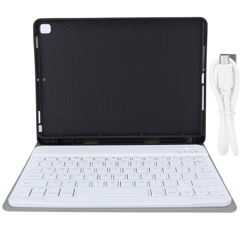 For Bluetooth Wireless Tablet Keyboard Detachable Keypad Case with Pen