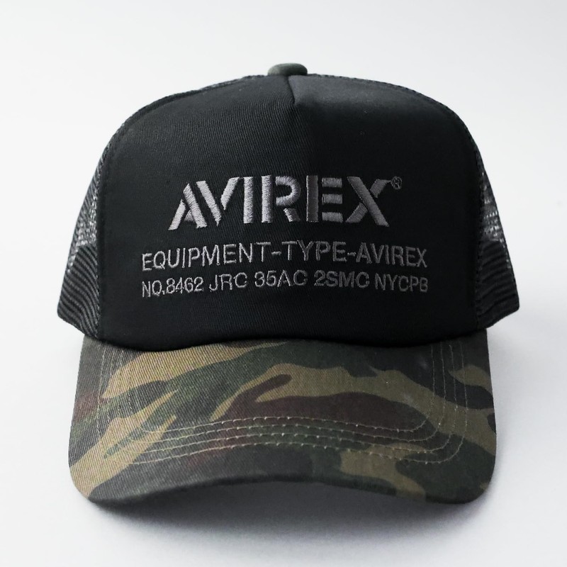 Avirex 2-Size Available Standard Military Mesh Cap, XL/LL, Large Size,