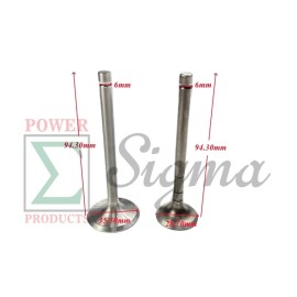 Sigma Intake & Exhaust Valve Set For 186FA 10HP Chinese  Yanmar Diesel Engine L100