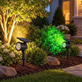 9 LED Solar Powered Garden Spotlight – Adjustable IP65 Waterproof Outdoor Landscape Light