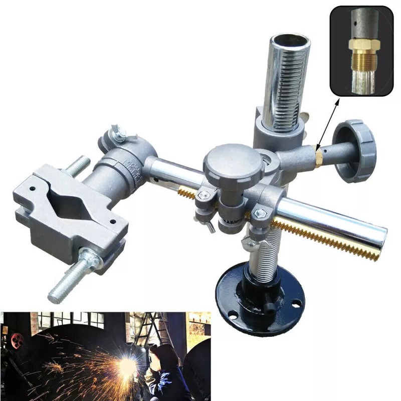OCASAMI Welding Torch Stand Holder Support Clamp Welding Positioner Table
