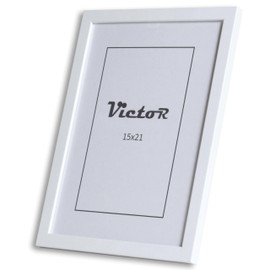 VictoR Dali Picture Frame, 15 x 21 cm (A5), White, Photo Frame, A5, Picture Frame, White, 15 x 21 cm, Modern Wooden Frame with Shatterproof Acrylic Glass