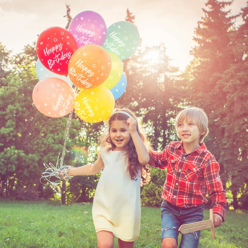 Bastelbär Balloons with Numbers (Happy Birthday)