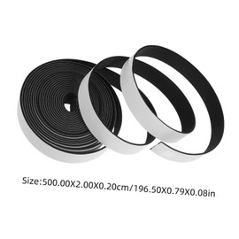 Operitacx 2Rollen Dichtungsstreifen Selbstklebend Schallschutzband für Türen Dickes Dichtband zur Geräuschreduzierung und Kollisionseinschränkung Einfach