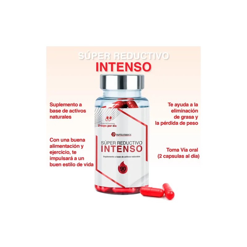 Kit Suplementos Glúteo Peptona + Reductivo Intenso 90cáps