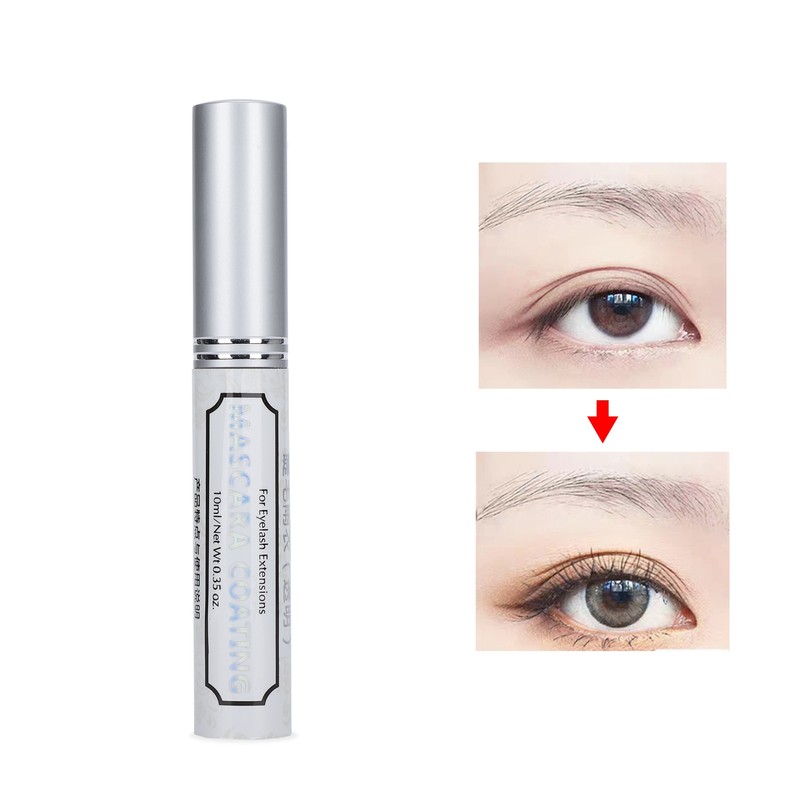 10ml Grafting Eyelashes Styling Liquid False Eyelashes Extension Coating MascaraTransparent