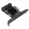 Hard Disk Expansion Card 6.0 Gbps PCIE to SATA 6G