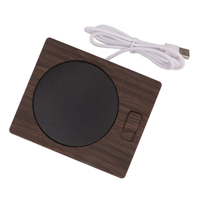 Cup Warmer Electric USB 2 Levels Temperature Adjustable Cup Warmer