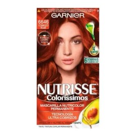 TinteNutrisseNutrisse coloríssimosMascarilla nutricolor permanentetono 6646 cobrizo rubípara cabello