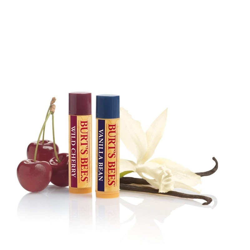 Burt's Bees Moisturizing Lip Balm for Dry Lips, 100% Natural