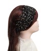 Oyabridal 8.4 '' Wide Leopard Print Lace Headband for Women,