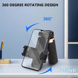 Yaslayp 2025 New Pocket Flex Portable Selfie Stick,Pocketflex Mini Tripod,Flipping Flexible Tripod Mini JJ02,360°Pocket Flex Selfie Stick with Remote