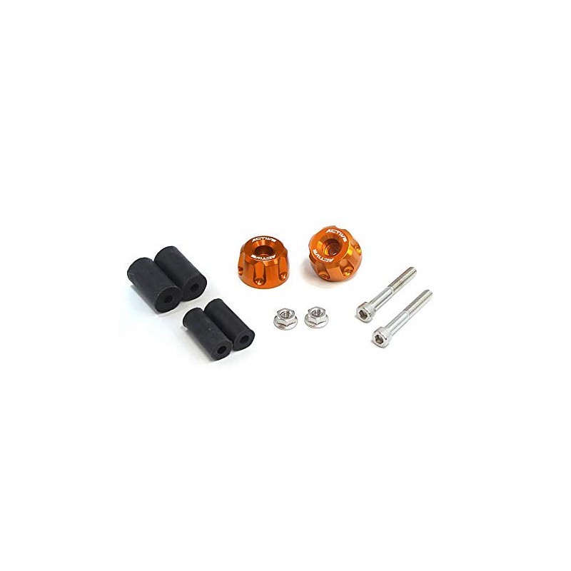 Active 60800230 Aluminum Bar End Revolver, Gold, φ30-L18